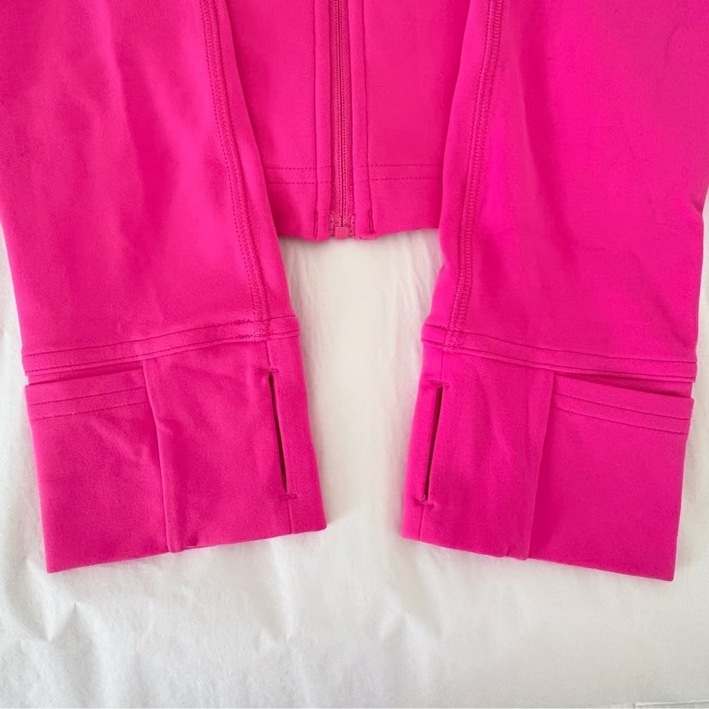 NWT Sold Out Lululemon Sonic Pink Cropped Define Jacket Size:6 - Picture 5 of 12